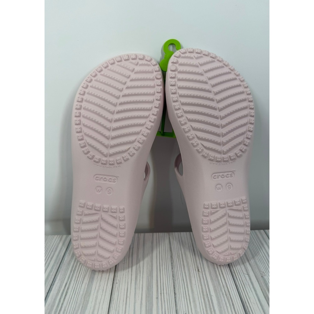Crocs Kadee II Sandal W Blossom Pink Women Size 9 Cross Strap Slide NEW - Picture 6 of 8